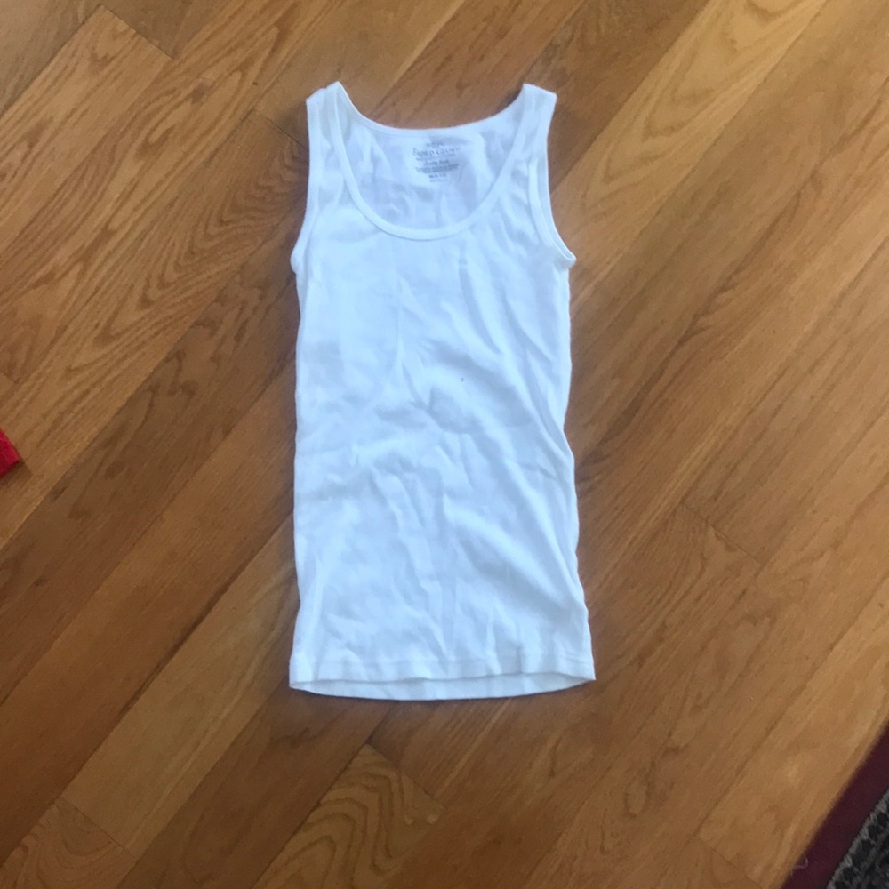 NEW women’s basic white tank top